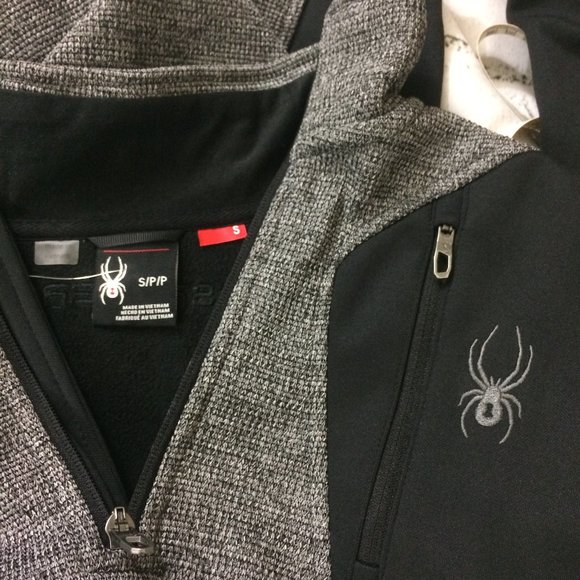 NWT Spyder Men's Raider 1/4 Zip Sweater - Picture 7 of 7